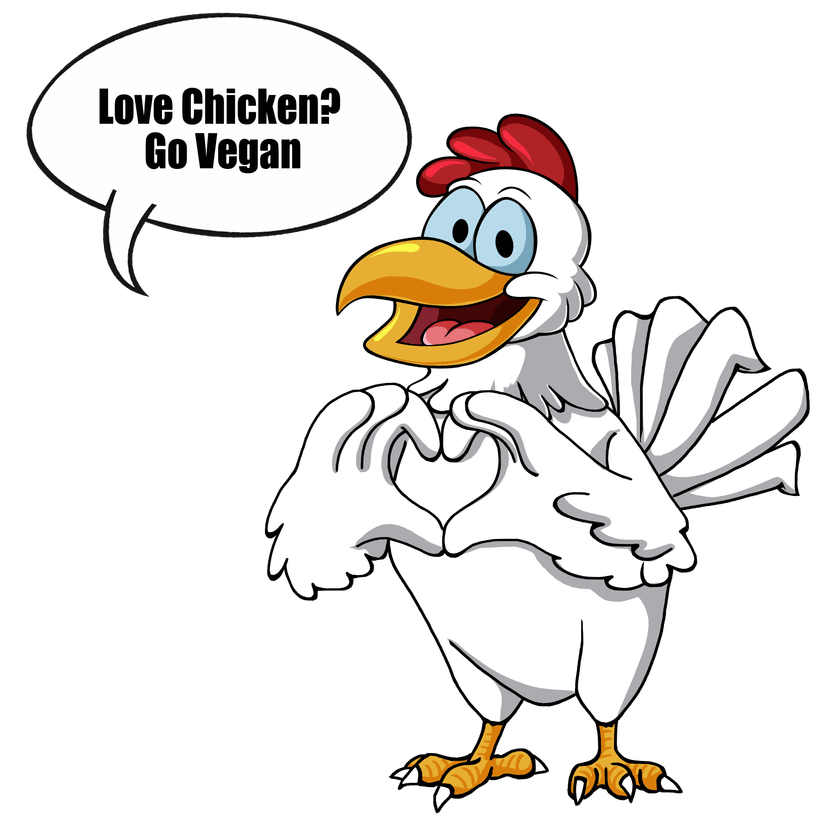Love Chicken Go Vegan