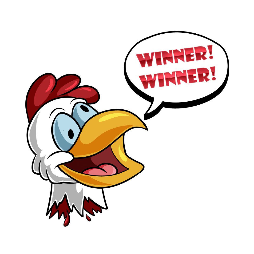 Winner Winner Chicken Dinner Mascot