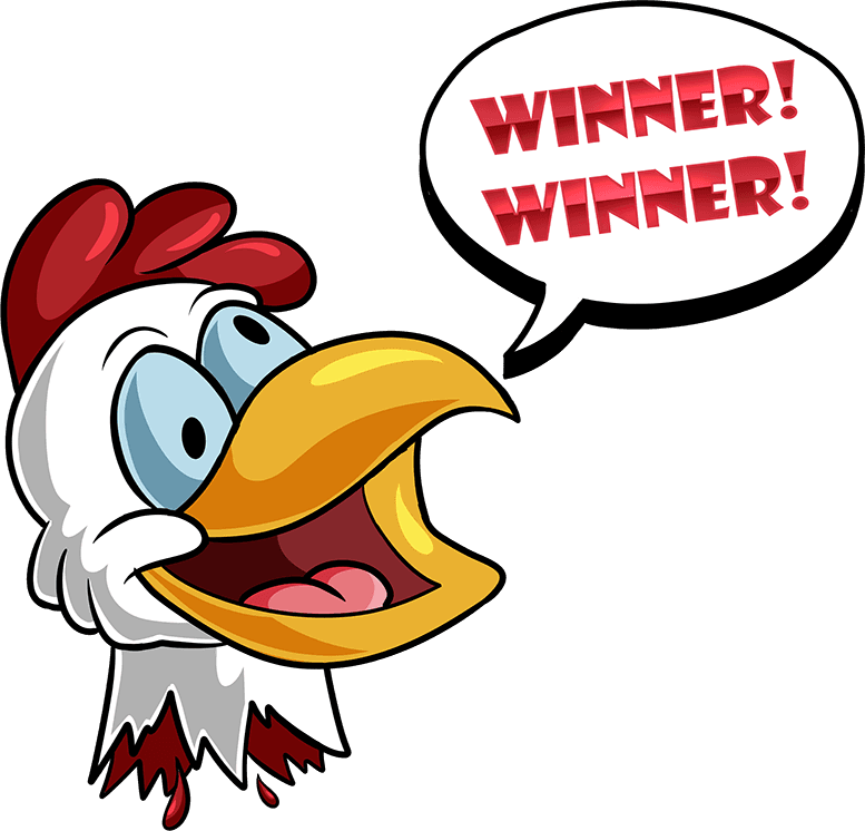 Winner Winner Chicken Dinner Mascot