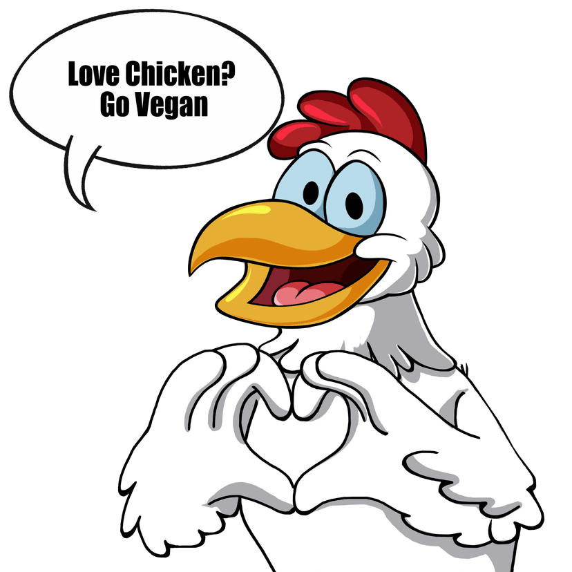 Love Chicken Go Vegan